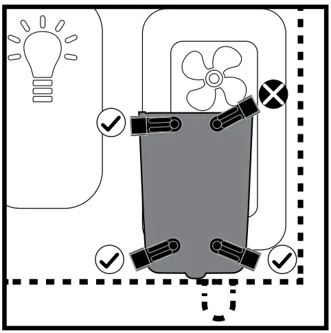 STOVETOP FIRESTOP 691 1A Low Pro Automatic Fire Suppression - MOUNTING