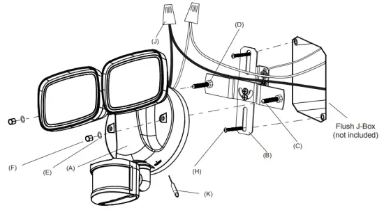 Flush J-Box Installation