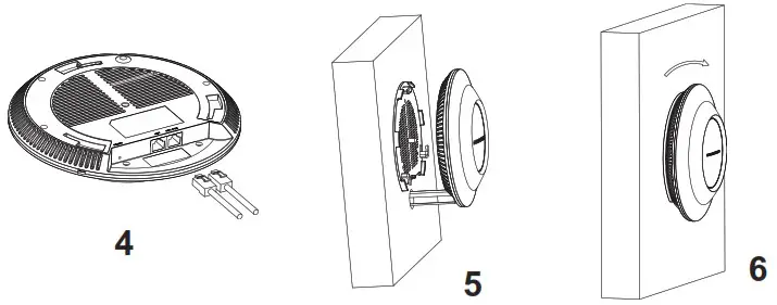 GRANDSTREAM GWN7615 Enterprise 802 11ac Wave 2 3x3 Wi Fi Access Point - Wall Mount 2