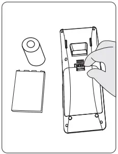 Wiseasy WPOS3 Intelligent Business Terminalopen battery cover