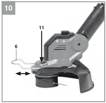 Einhell-GE-CT-18-28-Li-Cordless-Grass-Trimmer-fig-11