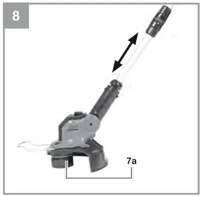 Einhell-GE-CT-18-28-Li-Cordless-Grass-Trimmer-fig-9