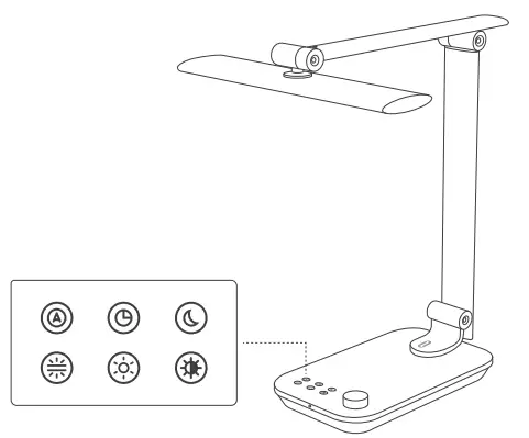 TAOTRONICS-TT-DL092 LED Light-Forward-Beam-Desk-Lamp-FIG-2