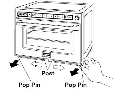 Panasonic NE-2180 Sonic Steamer Commercial Microwave Ovens-17