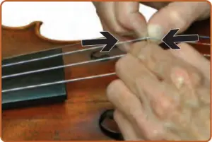 How to Position Violin Bridge - 3