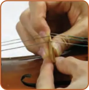 Violin Bridge Replacement - Step 6b