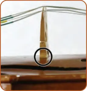 Violin Bridge Replacement - Step 6c