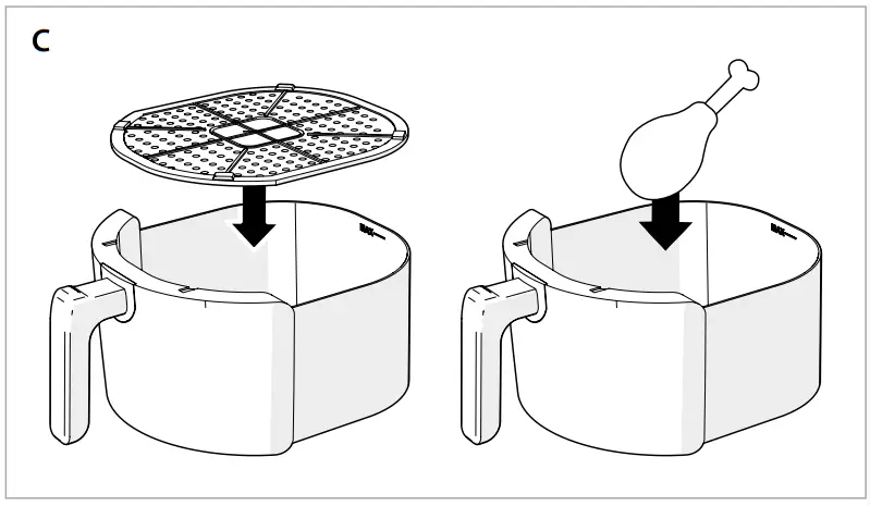 nedis KAAF250EBK Digital Hot Air Fryer-fig2