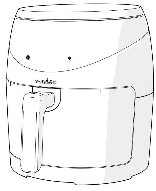 nedis KAAF250EBK Digital Hot Air Fryer-fig4