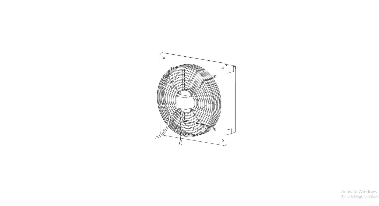 Canarm Xfs Light Commercial Wall Exhaust Fans Instruction Manual