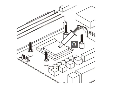 ENERMAX Liqmax III ARGB Series 240mm CPU Liquid Cooler - AMD Installation 5