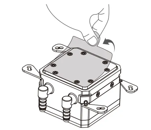 ENERMAX Liqmax III ARGB Series 240mm CPU Liquid Cooler - AMD Installation 6