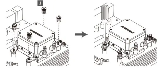 ENERMAX Liqmax III ARGB Series 240mm CPU Liquid Cooler - AMD Installation 7