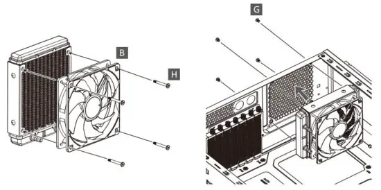 ENERMAX Liqmax III ARGB Series 240mm CPU Liquid Cooler - Step 1