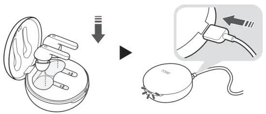 LG TONE FP3 Tone Free True Wireless Bluetooth Earbuds - FIG 15