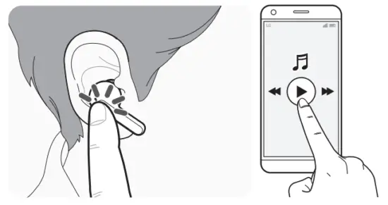 LG TONE FP3 Tone Free True Wireless Bluetooth Earbuds - FIG 9