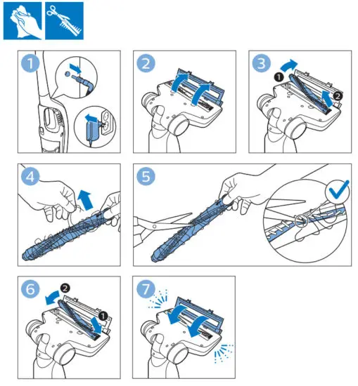 PHILIPS FC6168 Aspirator vertical 2 in 1 Vacuum - feagure 8