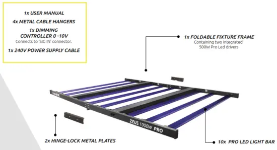 LUMATEK Zeus 1000W Pro LED - fig