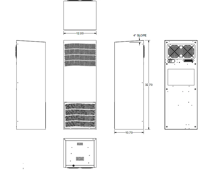 SCE-AC2550B460V Air Conditioner FIG (1)