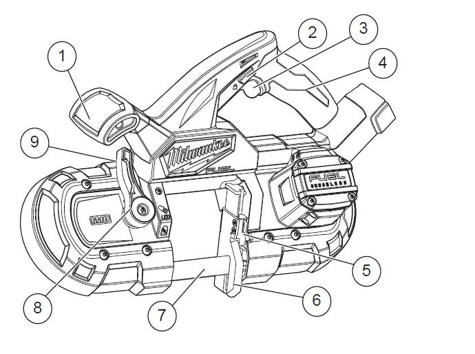 milwaukee-2829-20-18-Volt-Lithium-Ion-Brushless-Cordless-Compact-Bandsaw-fig-5