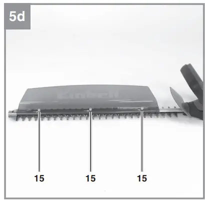 Fitting the cuttings collector