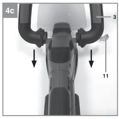 Assembly of the steady grip