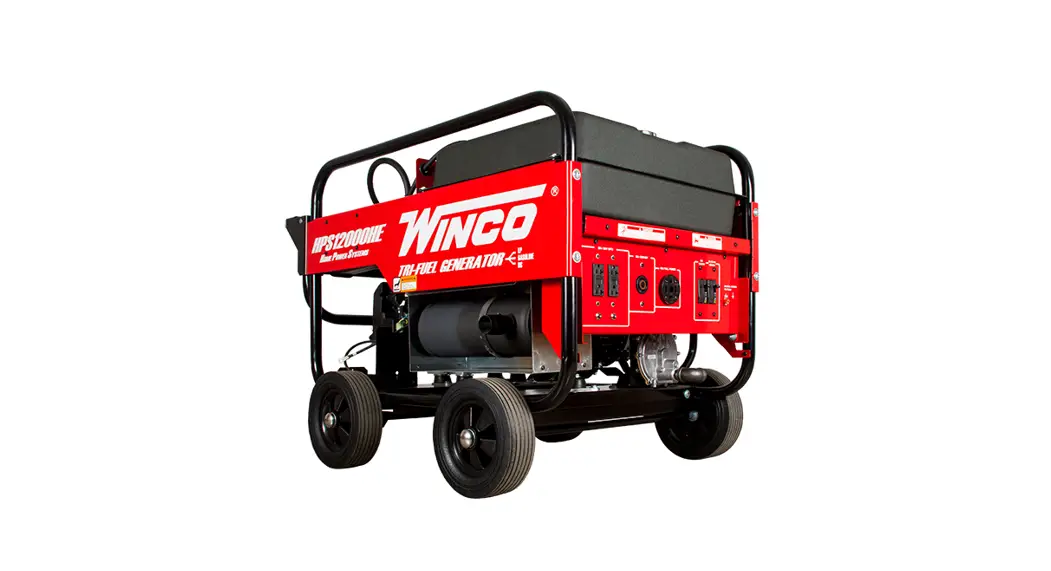 Winco Hps12000he 10800 Watt Tri-fuel Generator Installation Guide