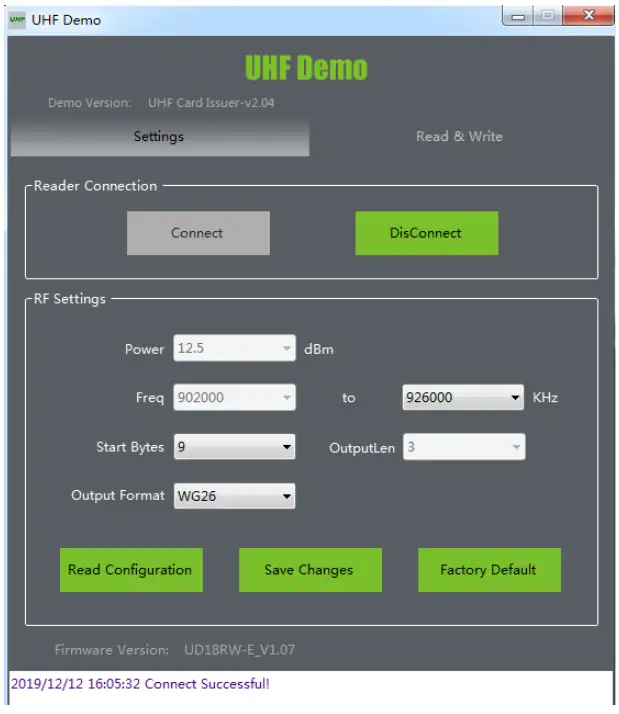 ZK Radio UD18RW F UHF UHF Desktop Card Issuer - Diagram