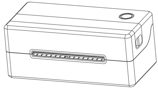 G G D1200CW Desktop Thermal Label Printer -