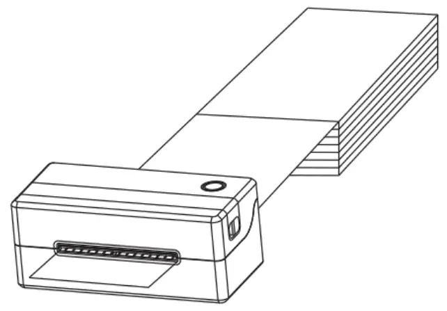G G D1200CW Desktop Thermal Label Printer -7