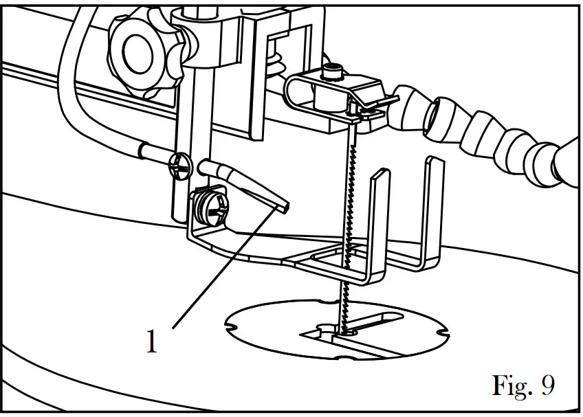 WEN 3921 16-Inch Variable Speed Scroll Saw - fig 13