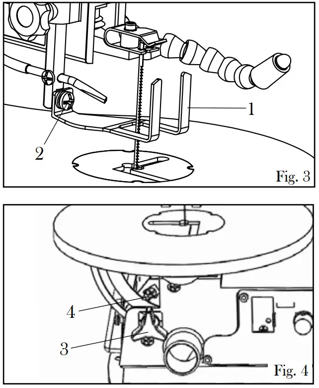 WEN 3921 16-Inch Variable Speed Scroll Saw - fig 16