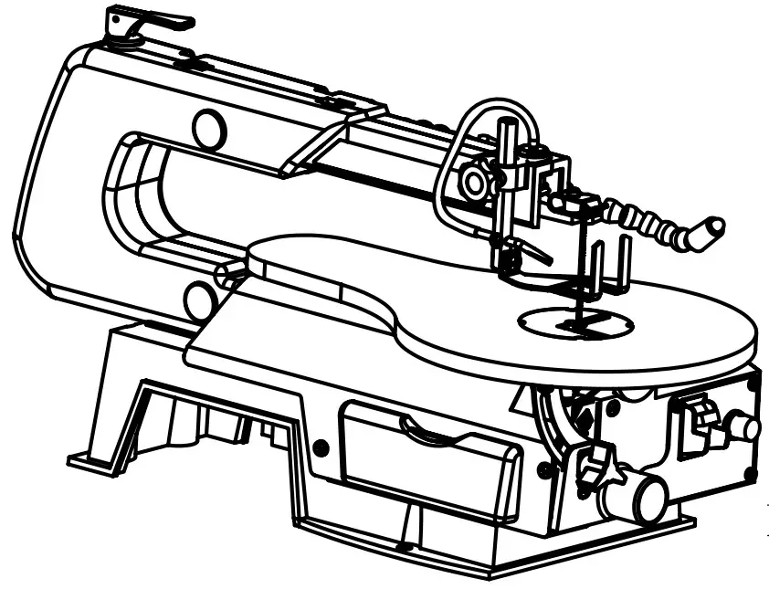 WEN 3921 16-Inch Variable Speed Scroll Saw