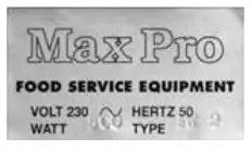 Max Pro 921 451 Food Warmer - icon 1