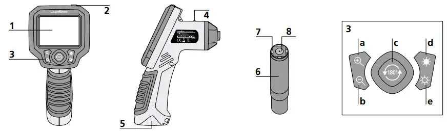 Laserliner 082.114A VideoScope XL Instruction Manual - Product Overview