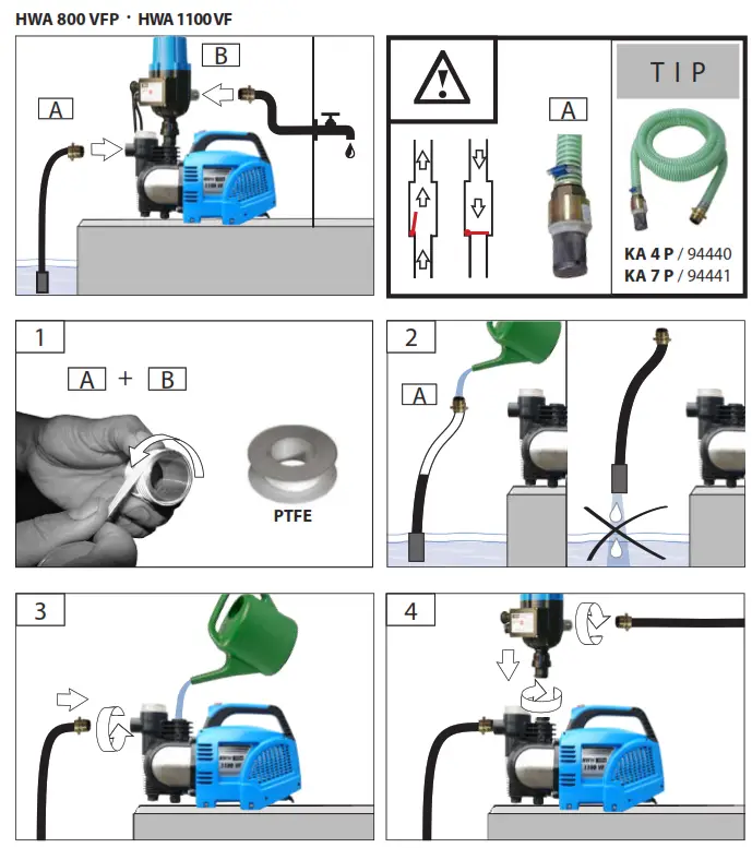 G de HWW 1400 VF Water Pump - fig 20