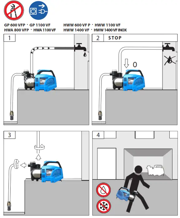G de HWW 1400 VF Water Pump - fig 38