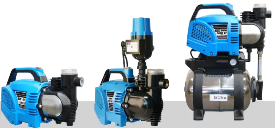 G de HWW 1400 VF Water Pump