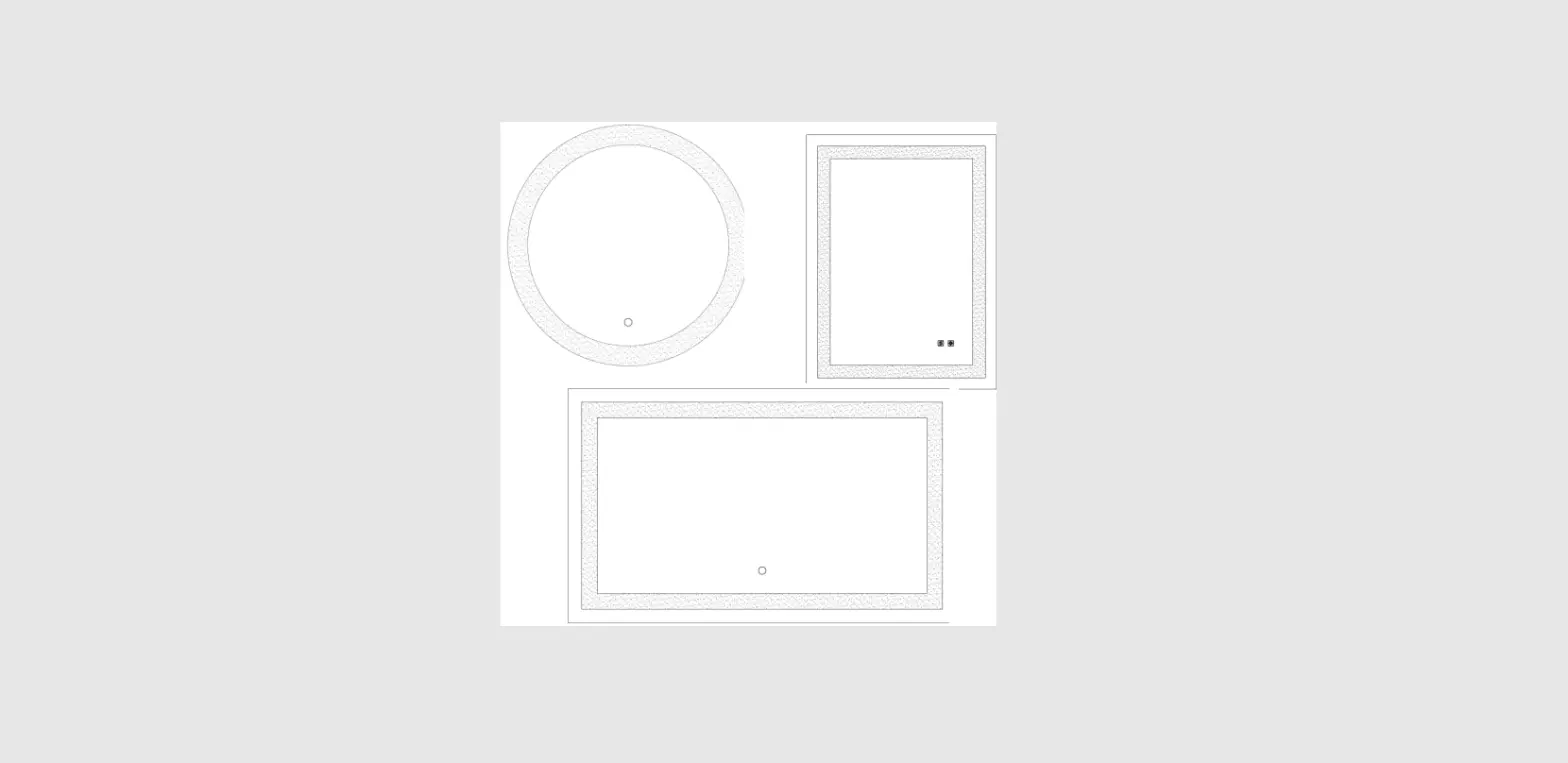 Toolkiss Frameless Led Light Anti-fog Wall Bathroom Vanity Mirror Installation Guide Toolkiss Frameless Led Light Anti-fog Wall Bathroom Vanity Mirror Installation Guide