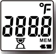 INNOVATIONS Digital Temple Thermometer SETTING 1