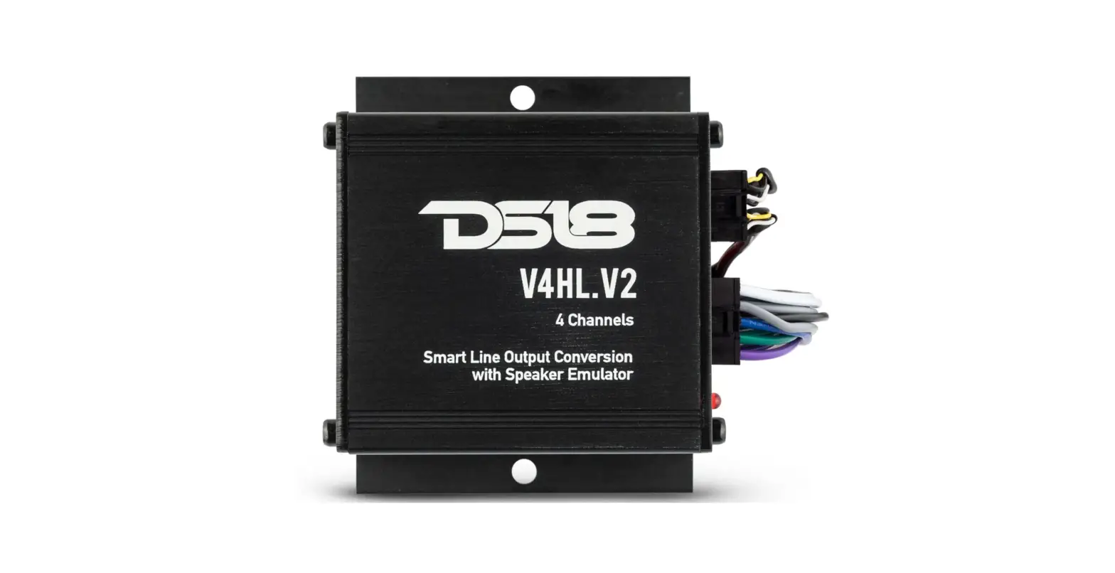 Ds18 V4hl.v2 4 Channels Smart Line Output Conversion With Speaker Emulator Instructions
