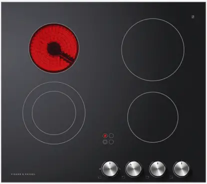 FISHER PAYKEL CE604CBX2 60cm Electric Cooktop