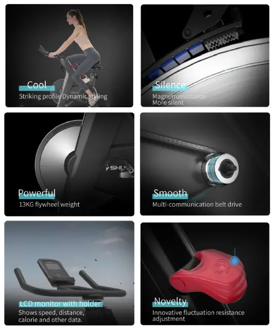 SHUA SH-B599 Smart Spinning Bike - fig7