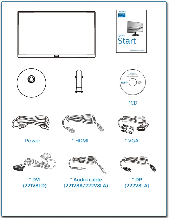 PHILIPS i Line 222V8 LCD Monitor - FIG 2