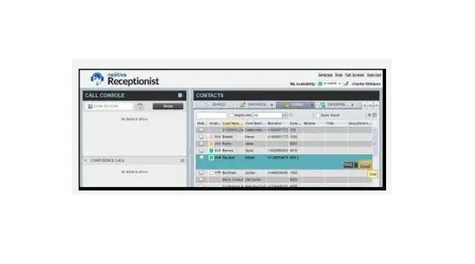 Conferencing With The Nextiva Receptionist Dashboard Conferencing With The Nextiva Receptionist Dashboard