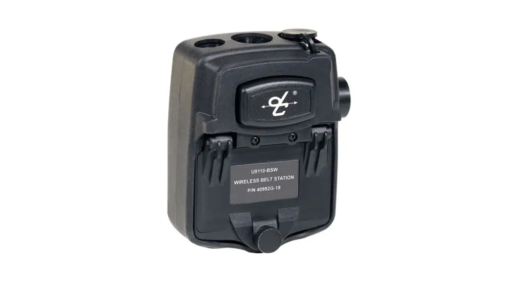 David Clark Digital Wireless Belt Station User Manual David Clark Digital Wireless Belt Station User Manual