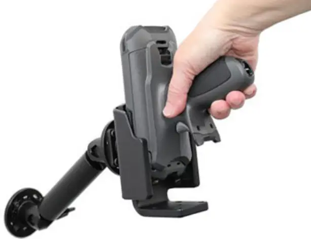 ProClip 216134 Zebra TC5x Cradle for Trigger Handle - Mounted to the back