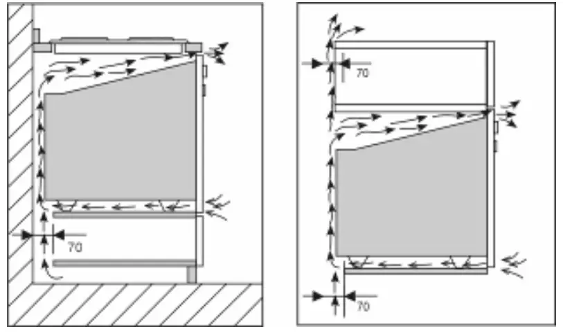 mistral MO608B 60cm Built in Electric Oven - provide adequate