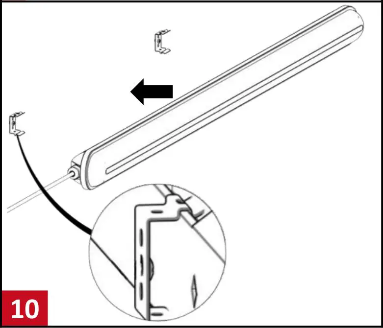 resistex 605055 Noclip Wall Light - figure 10