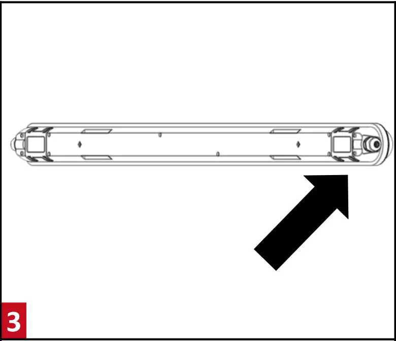 resistex 605055 Noclip Wall Light - figure 3